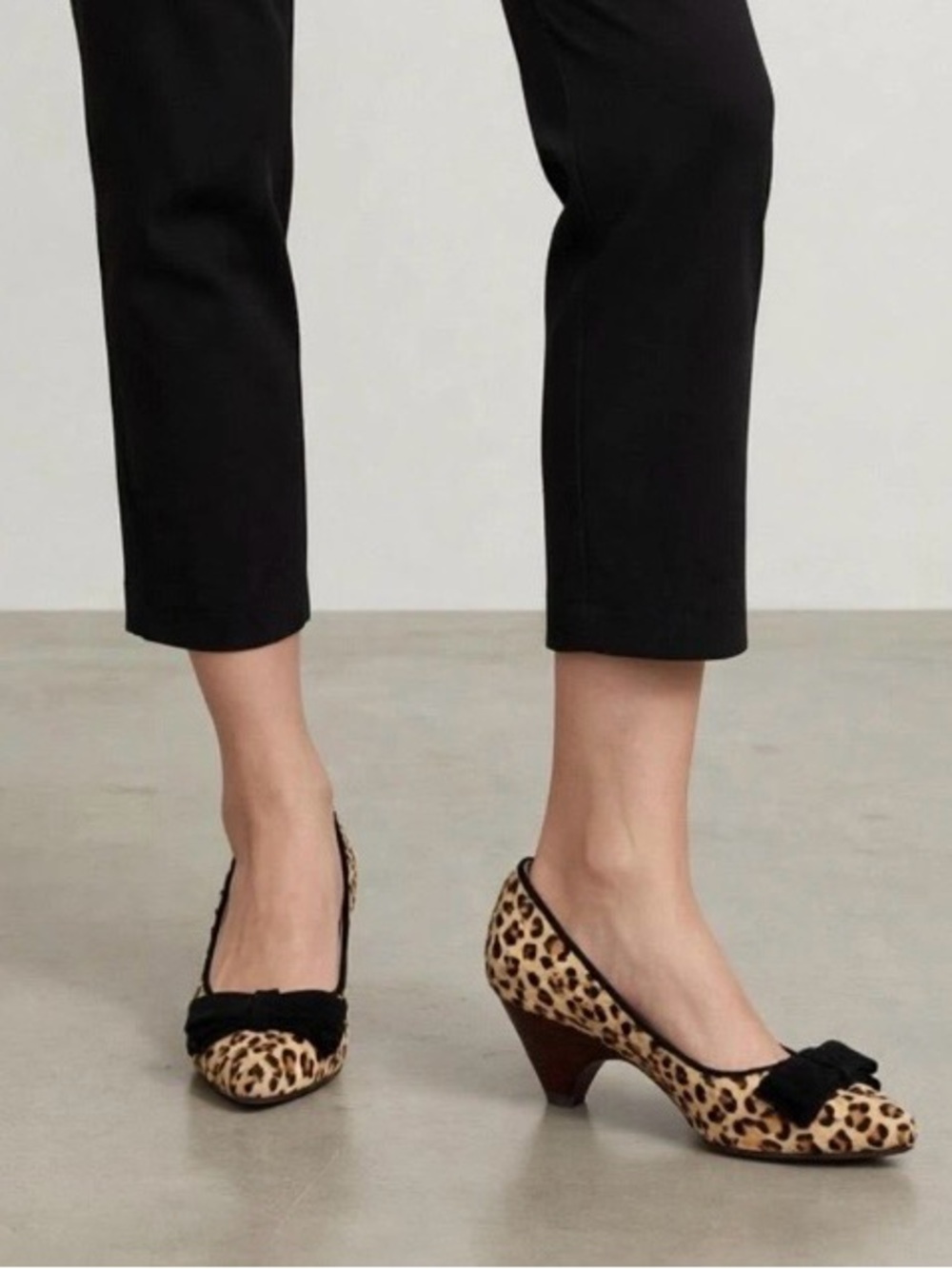 Greenwich Village Calf’s Hair Animal Print Shoes